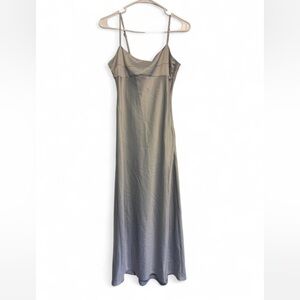 H&M Gray Maxi Dress